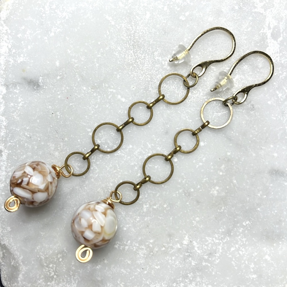 Mixed Metal Earrings